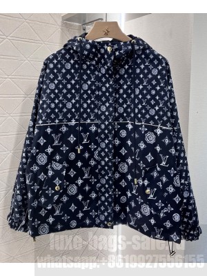 Louis Vuitton Women's Hooded Jacket Black