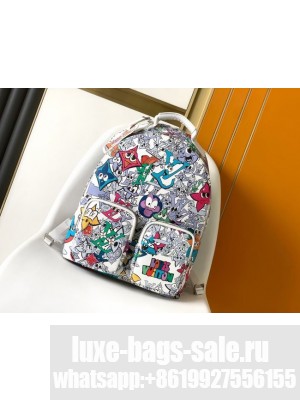 Louis Vuitton Backpack Multipocket M21846 White