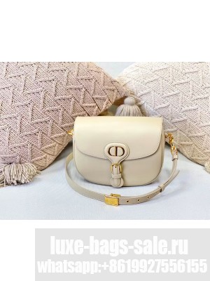 MEDIUM DIOR BOBBY BAG Box Calfskin M9319 Cream