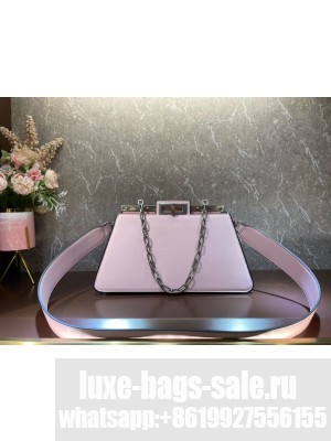 Fendi Peekaboo Cut Medium soft nappa leather bag 8BN340 PINK
