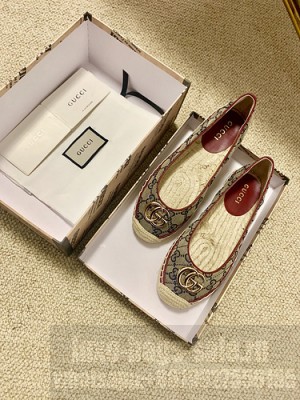 GUCCI GG MATELASSÉ CANVAS ESPADRILLES BLUE 2021 Collection