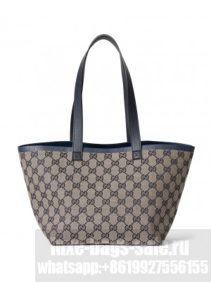 Gucci Totissima Small Tote Bag 788211 Dark Blue