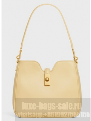 Celine SMALL CAMILLE 16 SOFT BAG IN SMOOTH CALFSKIN 120693 SPRING YELLOW