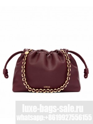 Loewe Flamenco Purse Bag In Mellow Nappa Lambskin Mauve