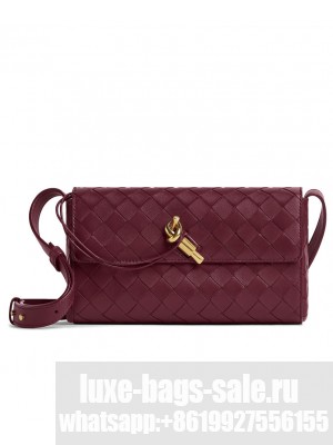 Bottega Veneta Mini Andiamo Cross-Body Bag Mauve