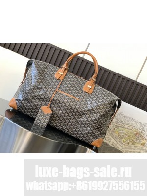 Goyard Bowling 55 bag Black & Tan