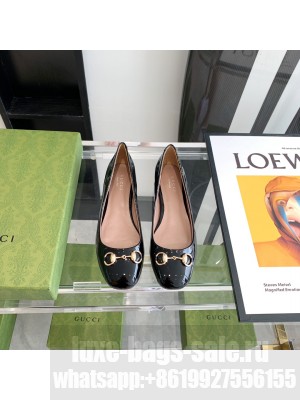 Gucci ballet flat with Horsebit Black 2021 Collection