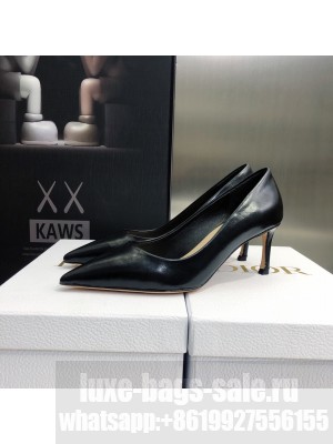 Dior Brushed Calfskin Essence 6.5cm Pumps Black 2022 Collection