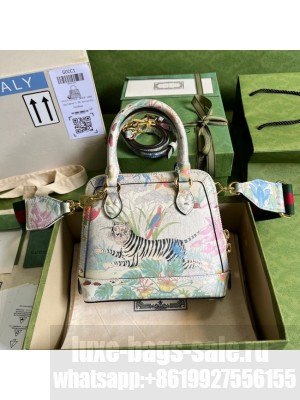 Gucci Ophidia small top handle bag with Web 677212 tiger