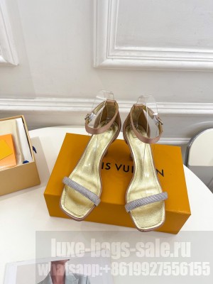 Louis Vuitton Sparkle 9.5cm Heel Sandals 2023 015