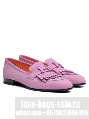 Hermes Women's Royal Loafer Purple