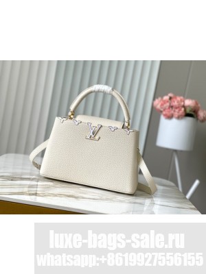 Louis Vuitton Capucines MM M23331 Off-white