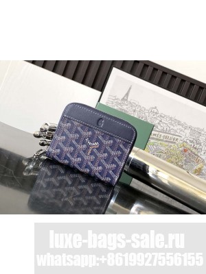 Goyard Matignon Mini Wallet Navy Blue