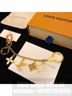 Louis Vuitton BLOOMING FLOWERS CHAIN BAG CHARM AND KEY HOLDER 15562