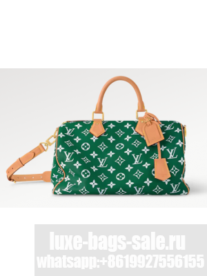 Louis Vuitton RUNWAY Speedy P9 Bandouliere 40 M24417 green
