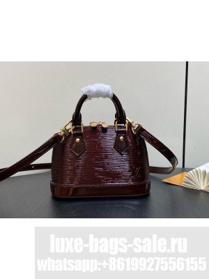 Louis Vuitton Nano Alma M81945 Wine
