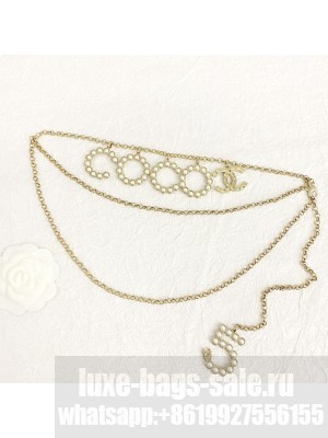 CHANEL Waist Chain Belt AB267