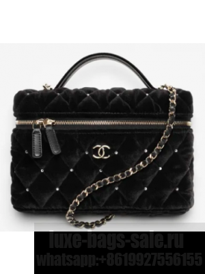 Chanel Vanity with Chain 26C AP4860 black