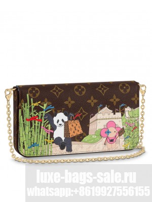 Louis Vuitton Felicie Pochette M80992 Brown