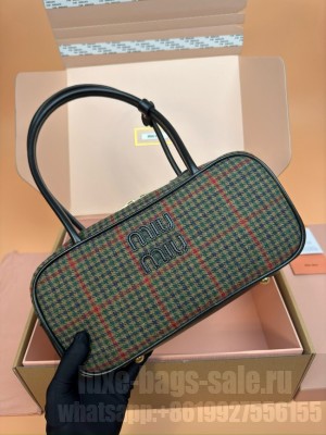 MIU MIU Leather Shoulder Bags 2235-2 green