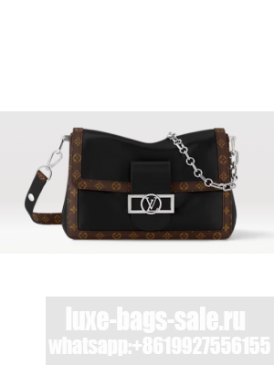 Louis Vuitton Dauphine Soft Vibe MM M13450 BLACK