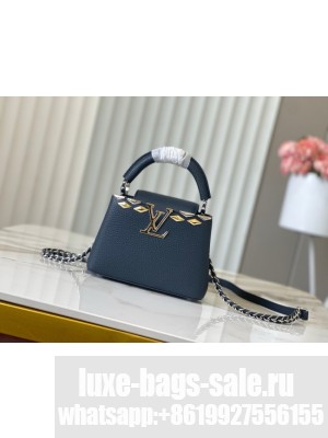 Louis Vuitton Capucines Mini M48864 blue