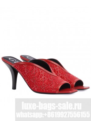 Gucci Women's GG Slide Sandal 727193 Red