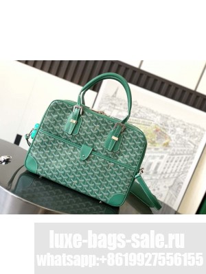 Goyard Ambassade Document Case Green