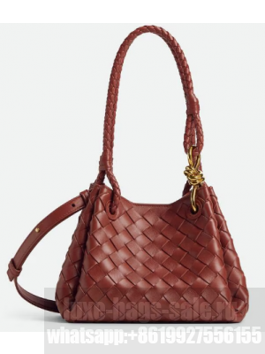 Bottega Veneta Small Parachute 796569 Sapele