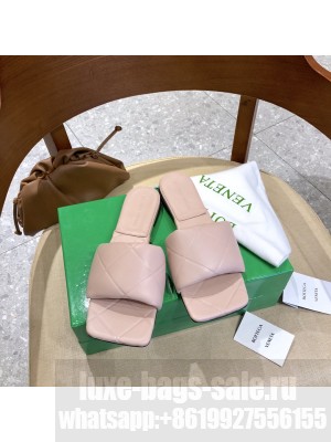 Bottega Veneta RUBBER LIDO Flat Sandals Light Pink 010 2021 Collection