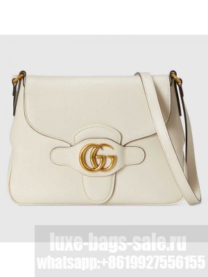 Gucci Small messenger bag with Double G 648934 white