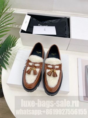 CELINE MARGARET LOAFER WITH TRIOMPHE 016