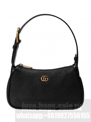 Gucci Aphrodite Shoulder Bag With Double G 739076 Black