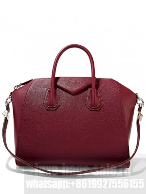 Givenchy Antigona Leather Large Duffel Mauve