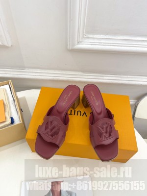 Louis Vuitton Women's LV Isola Mule Burgundy