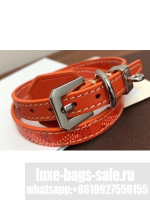 Goyard Edmond Double Bracelet Orange