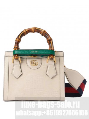 Gucci Diana Mini Tote Bag Cream