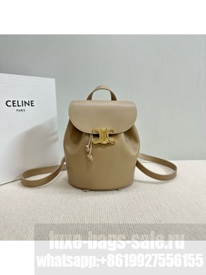 Celine BACKPACK CELINE BONNIE IN SMOOTH CALFSKIN 118703 NATURAL TAN