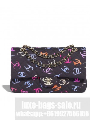 Chanel Classic 11.12 Handbag A01112 Black