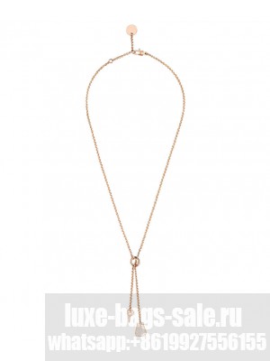Hermes Kelly Clochette Necklace, Small Model Golden