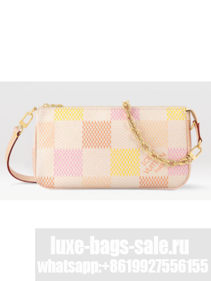 Louis Vuitton Pochette Accessoires N40642 Peach Pink