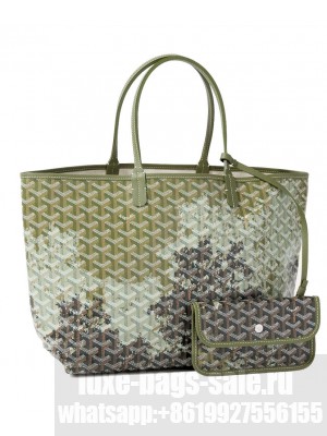 Goyard Saint Louis PM bag Canopee Green
