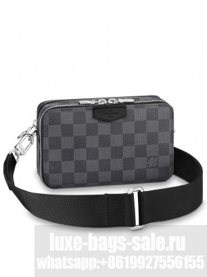 Louis Vuitton Alpha Wearable Wallet N60418 Black
