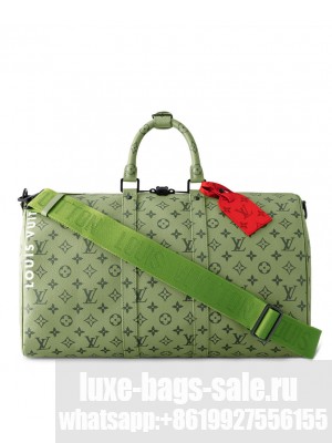 Louis Vuitton Keepall Bandouliere 45 M23962 Green