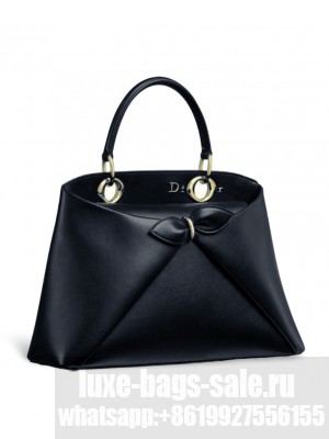 Christian Dior CD 26SS Bow-Adorned Bag Black