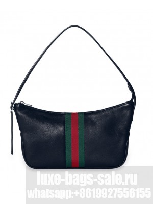 Gucci Lunetta Small Crossbody Bag 863406 Black