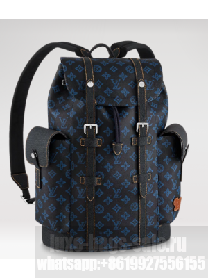 Louis Vuitton CHRISTOPHER MM M46338 blue