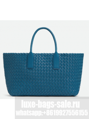 Bottega Veneta Small Cabat 730297 Deep pacific