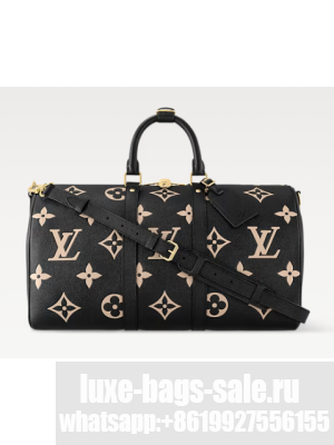 Louis Vuitton Keepall Bandouliere 45 M46670 black
