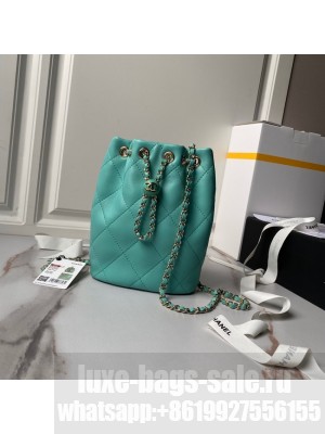CHANEL BACKPACK AS4810 green